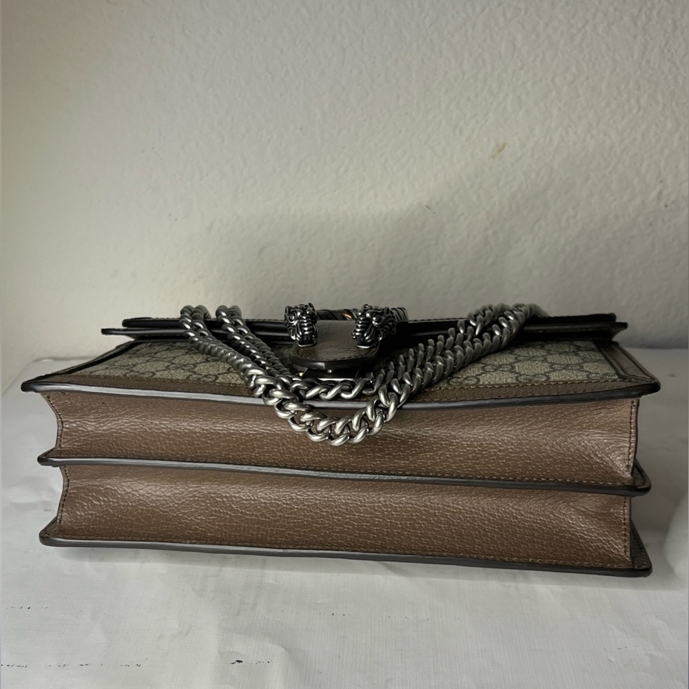 GUCCI DIONYSUS LIMITED EDITION BEIGE GG TOP HANDLE SHOULDER BAG - Picture 8 of 16